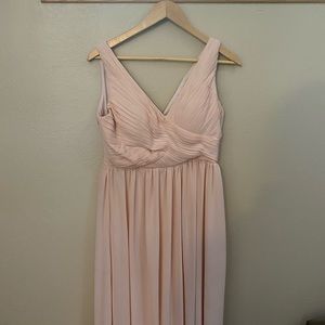 {BHLDN} Blush Bridesmaid Dress